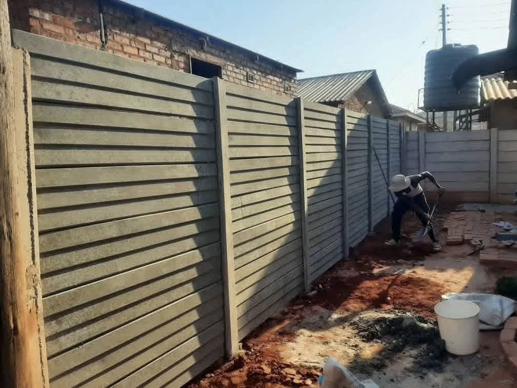 Precast wall installation